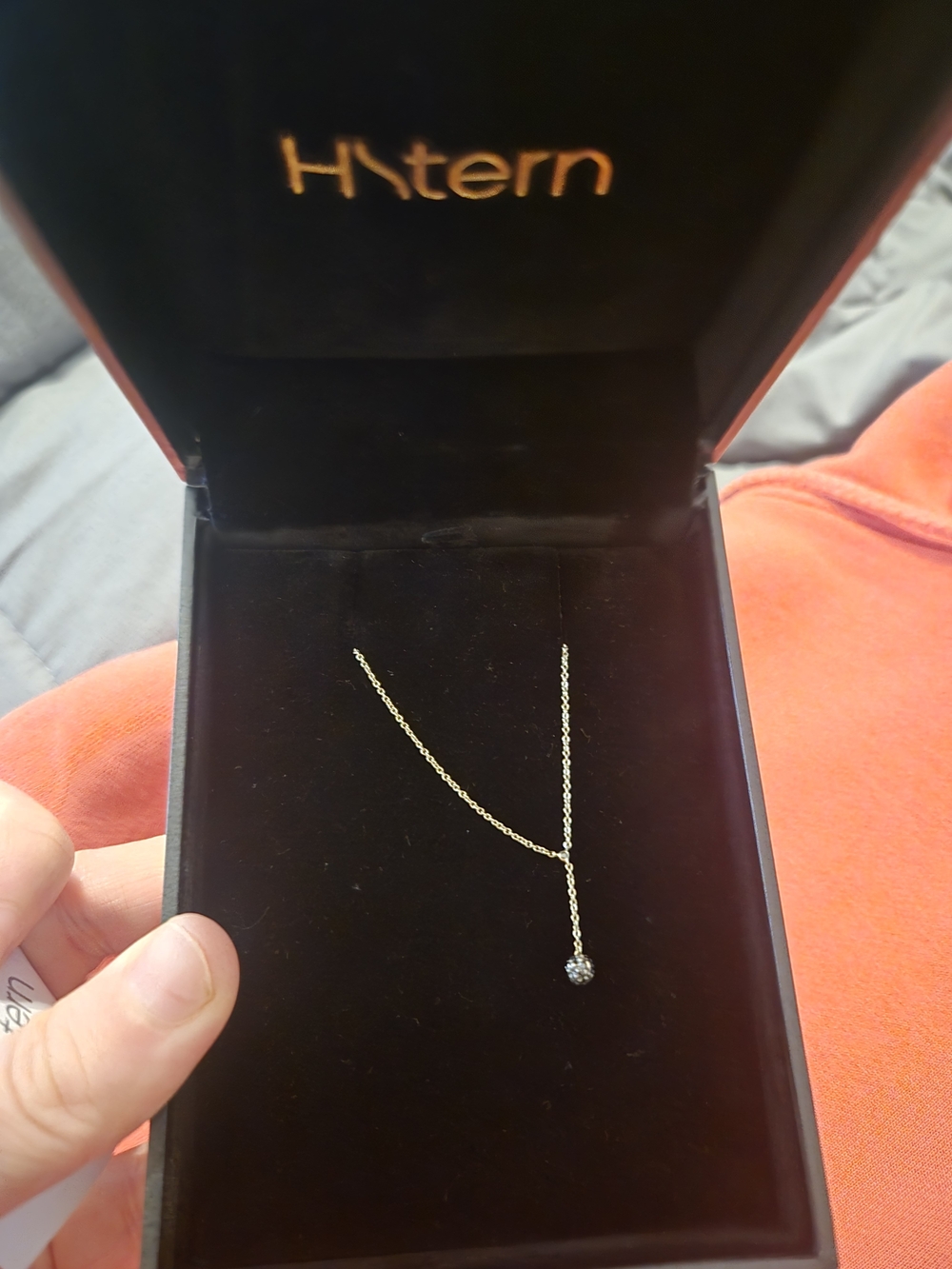 Elegant H.Stern 18K Gold Diamond Pendant Necklace